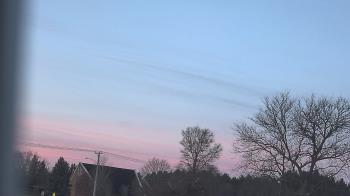 Weather camera view of Sandwich Community HS.