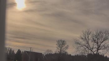 Weather camera view of Sandwich Community HS.