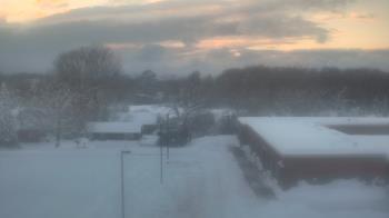 Weather camera view of Sandy Creek School.