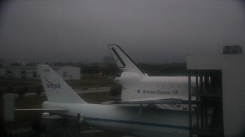 Weather camera view of Space Center Houston.