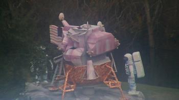 Weather camera view of Space Center Houston.