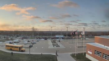 Weather camera view of Hall High School.