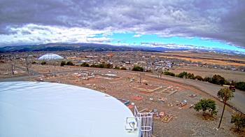 Weather camera view of Round Valley HS 7100 ft elev.