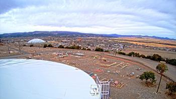 Weather camera view of Round Valley HS 7100 ft elev.