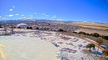 Weather camera view of Round Valley HS 7100 ft elev.