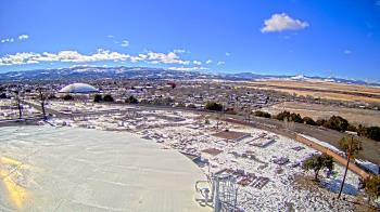 Weather camera view of Round Valley HS 7100 ft elev.