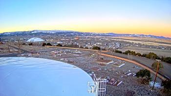 Weather camera view of Round Valley HS 7100 ft elev.