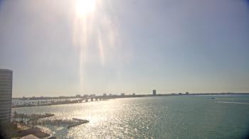 Weather camera view of Van Wezel Performing Arts Hall.