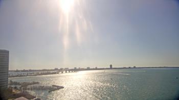 Weather camera view of Van Wezel Performing Arts Hall.