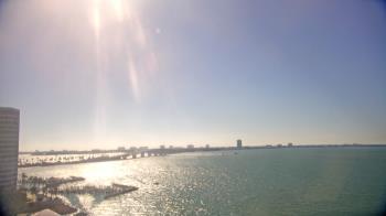 Weather camera view of Van Wezel Performing Arts Hall.