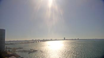 Weather camera view of Van Wezel Performing Arts Hall.