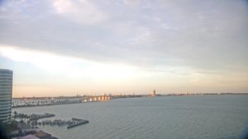 Weather camera view of Van Wezel Performing Arts Hall.