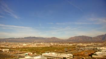 Weather camera view of Salt Lake County Unified Fire Authority.