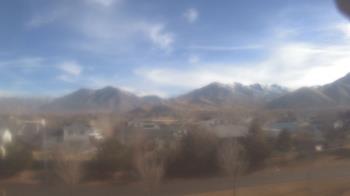 Weather camera view of Blue Peak HS.