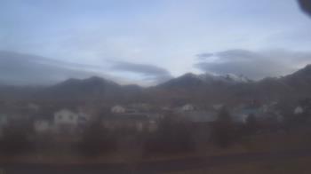 Weather camera view of Blue Peak HS.