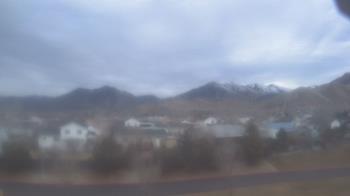 Weather camera view of Blue Peak HS.