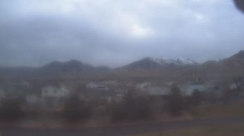 Weather camera view of Blue Peak HS.