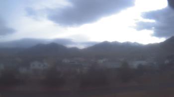 Weather camera view of Blue Peak HS.