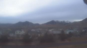 Weather camera view of Blue Peak HS.