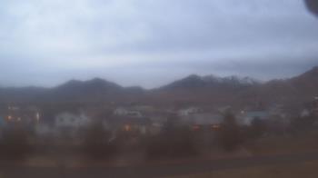 Weather camera view of Blue Peak HS.