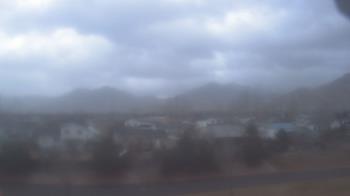Weather camera view of Blue Peak HS.