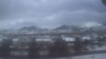 Weather camera view of Blue Peak HS.
