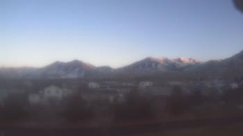 Weather camera view of Blue Peak HS.