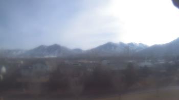 Weather camera view of Blue Peak HS.