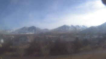 Weather camera view of Blue Peak HS.