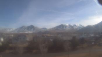 Weather camera view of Blue Peak HS.