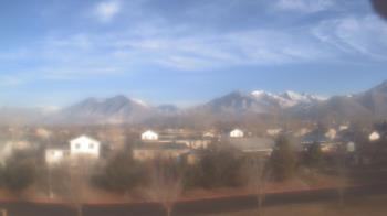 Weather camera view of Blue Peak HS.