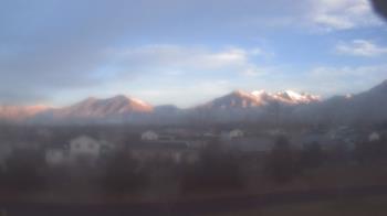 Weather camera view of Blue Peak HS.