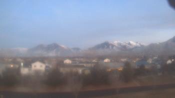 Weather camera view of Blue Peak HS.