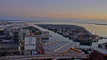 Weather camera view of One Tampa City Center.
