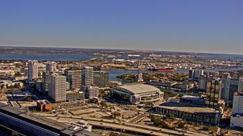 Weather camera view of One Tampa City Center.