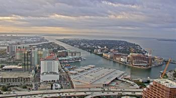 Weather camera view of One Tampa City Center.