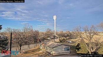 Weather camera view of Texline ISD.
