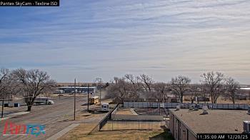 Weather camera view of Texline ISD.