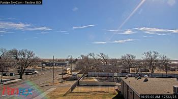 Weather camera view of Texline ISD.