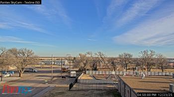 Weather camera view of Texline ISD.