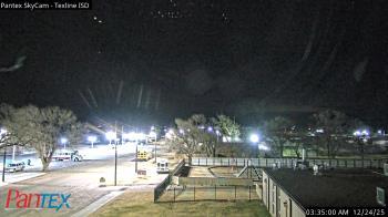 Weather camera view of Texline ISD.