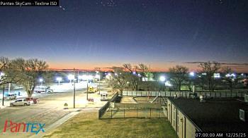 Weather camera view of Texline ISD.