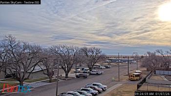 Weather camera view of Texline ISD.