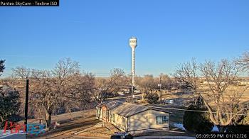 Weather camera view of Texline ISD.