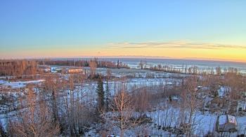 Weather camera view of Tyonek Native Corporation.