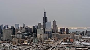 Weather camera view of UIC - University of Illinois Chicago.