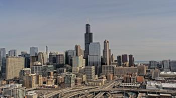 Weather camera view of UIC - University of Illinois Chicago.