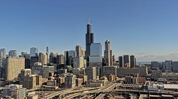Weather camera view of UIC - University of Illinois Chicago.