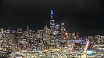 Weather camera view of UIC - University of Illinois Chicago.