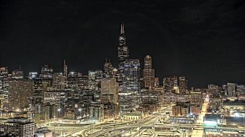 Weather camera view of UIC - University of Illinois Chicago.